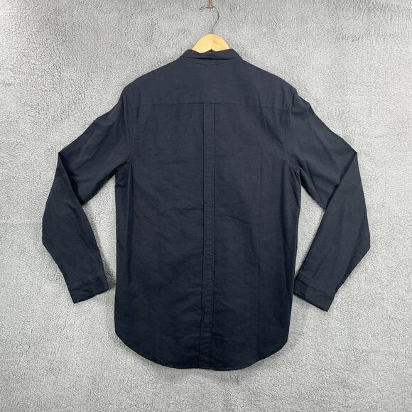 NWT Your Neighbors Button Up Shirt Mens Medium Gray - Picture 5 of 15